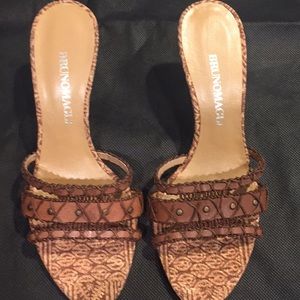 Brand new Bruno Magli mules